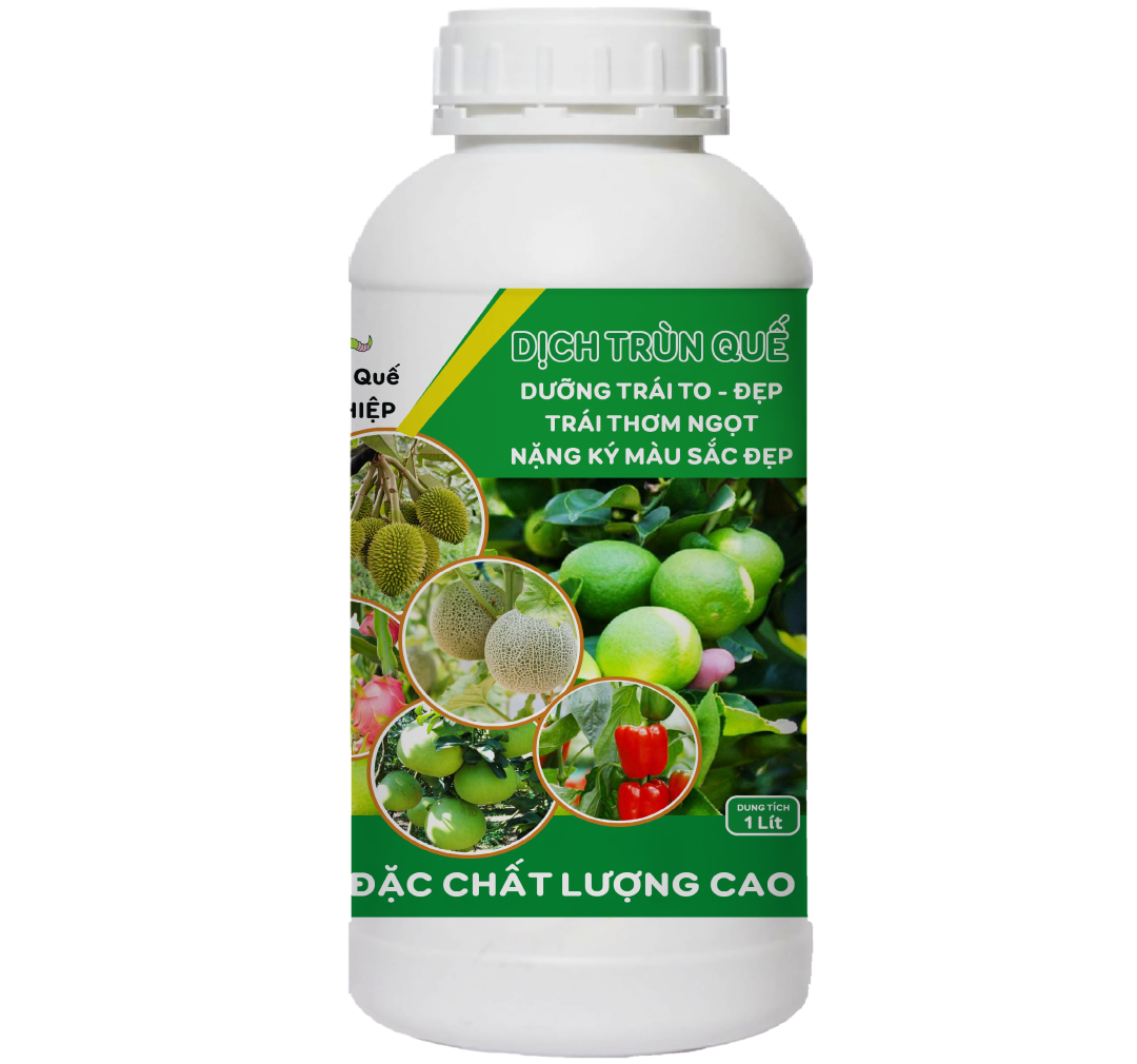 DỊCH TRÙN QUẾ  CÂY TRỒNG LOẠI 1 LÍT 