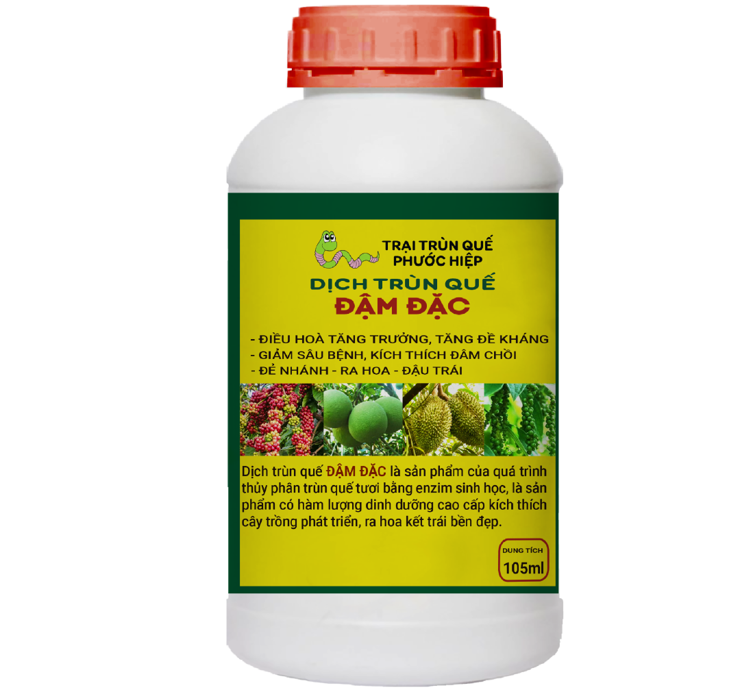 Dịch trùn quế cho cây trồng loại 105ml